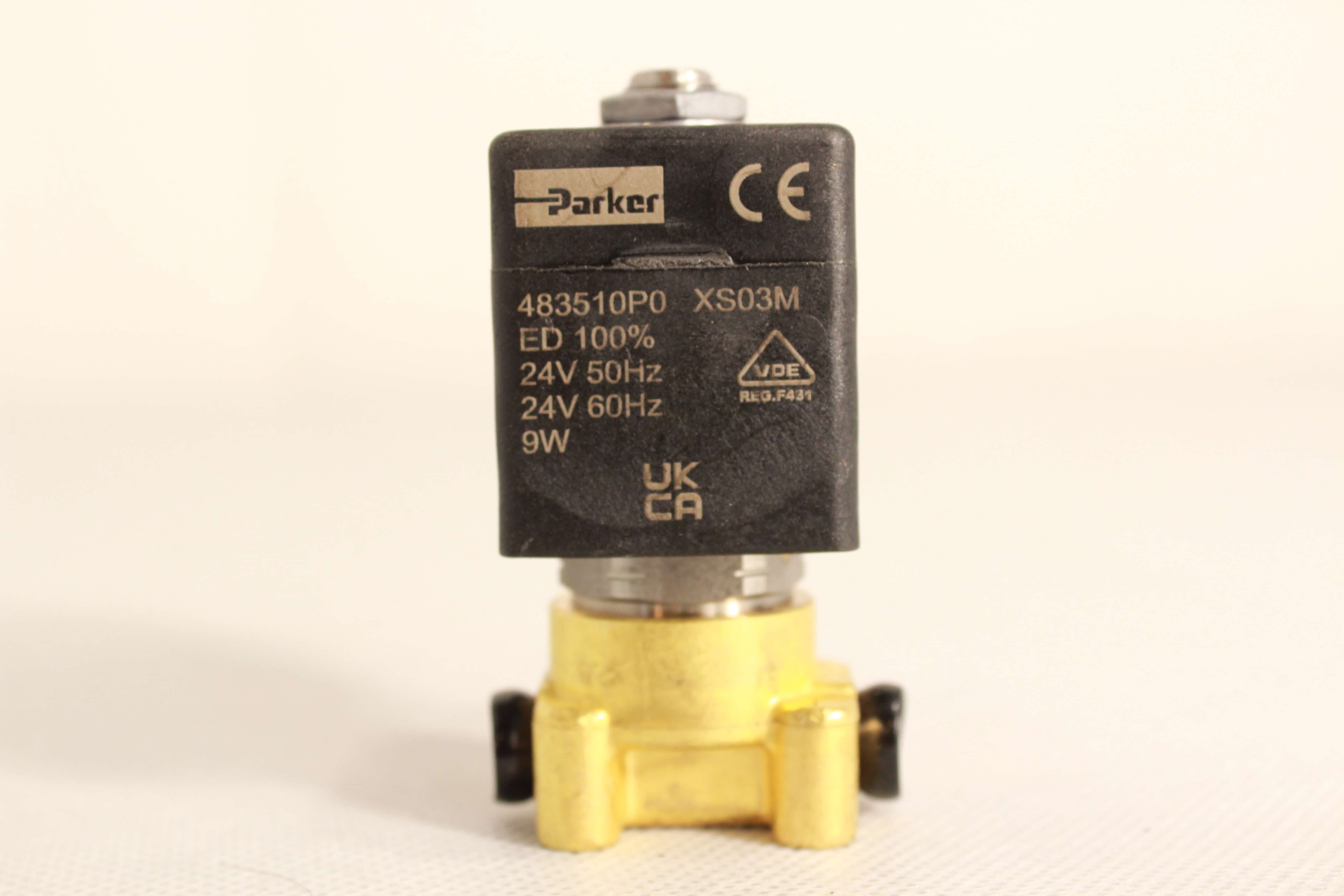 Solenoid valve 2 ways 1/8 24VAC 50/60HZ 9W