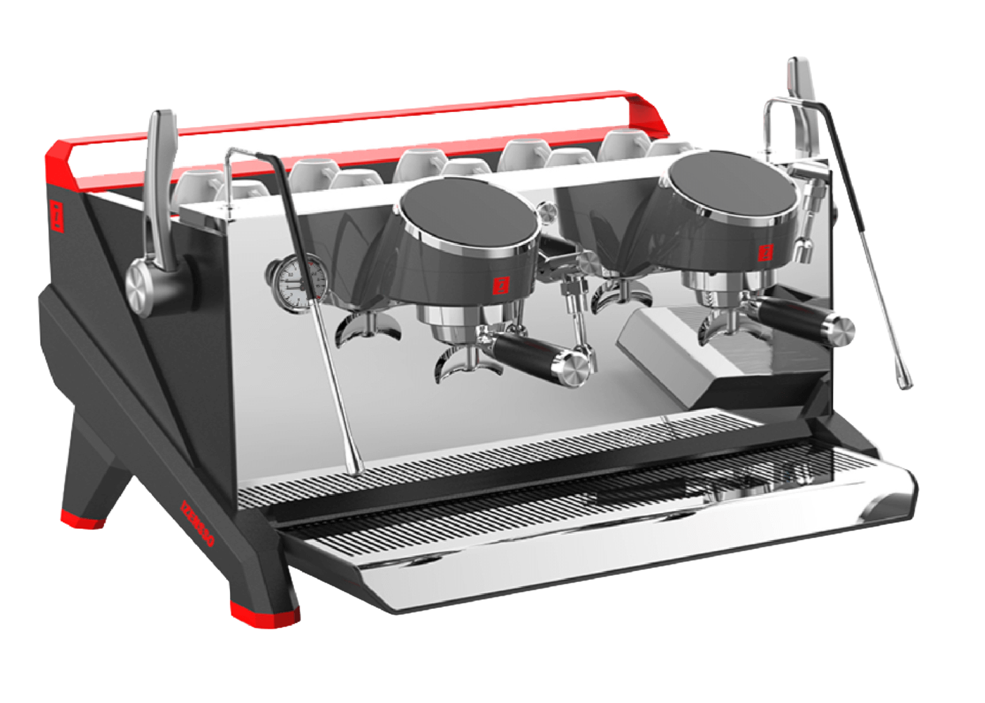 Izensso Raptor Black 2 group – Professional espresso machine
