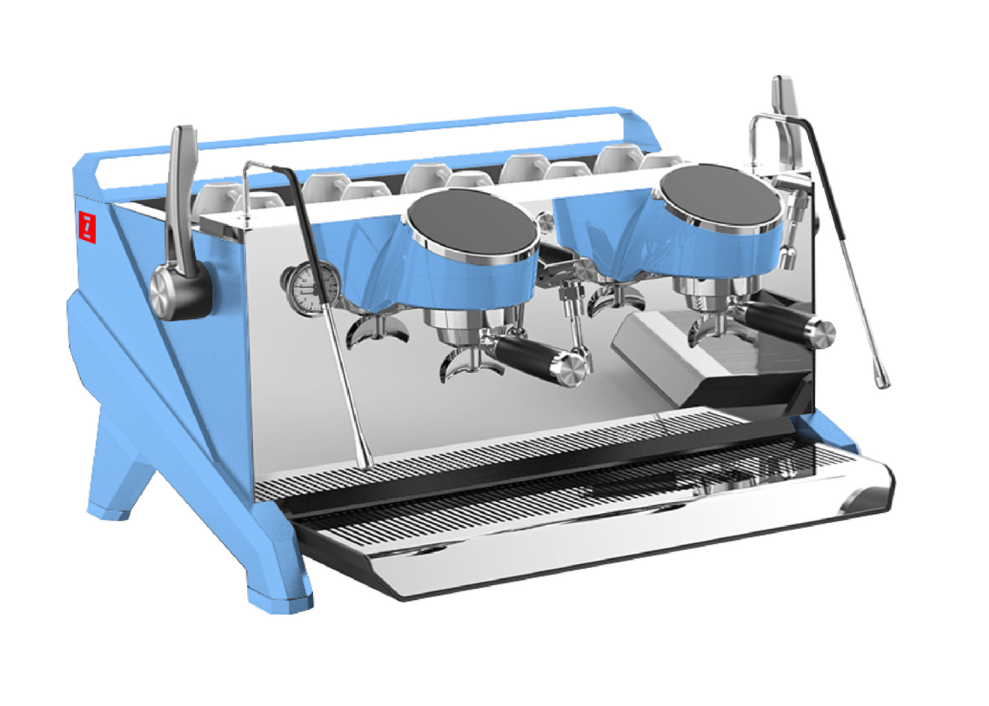 Izensso Raptor Blue 2 groups – Professional espresso machine