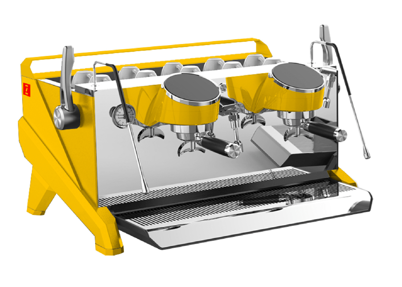 Izensso Raptor Yellow 2 groups – Professional espresso machine