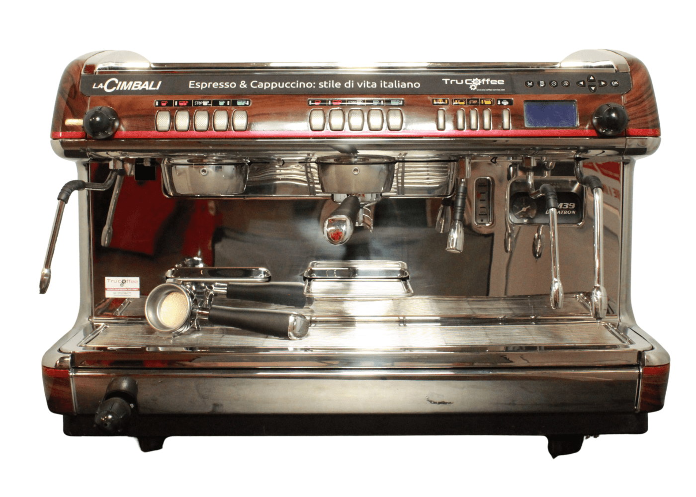 La Cimbali M39 Wood - Professional Italian Portafilter Espresso Machine