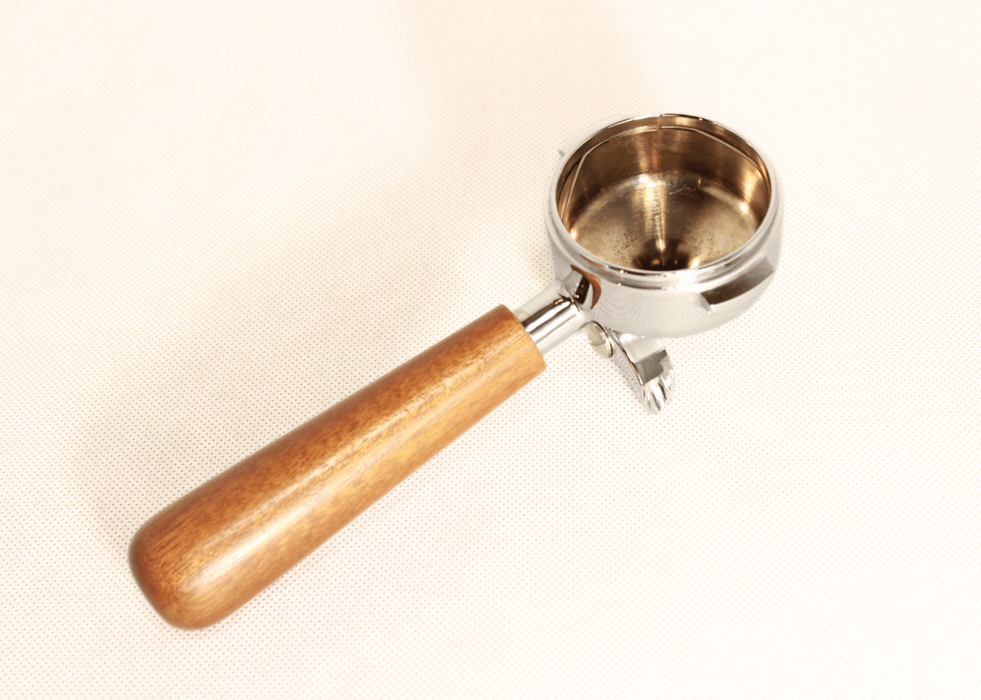 La Cimbali portafiltr - 2 cups wooden handle